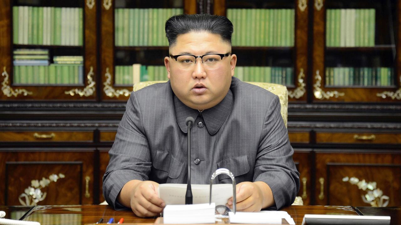 North Korean leader Kim Jong Un delivers a rare statement in response to US President Donald Trump's speech to the United Nations.