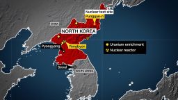 north korea seismic activity map