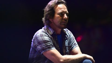 Eddie Vedder performs during Pilgrimage Music & Cultural Festival in Franklin, Tennessee, on September 24, 2017.  