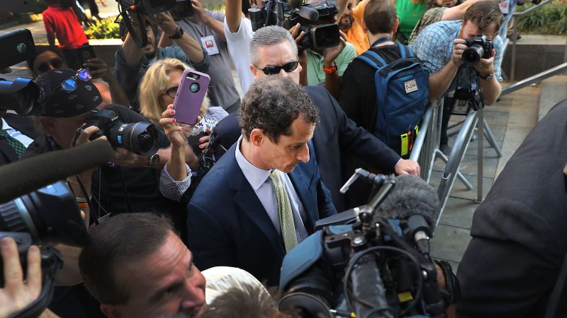 Former Rep Anthony Weiner Released From Prison Custody ‘its Good To Be Out Cnn Politics 3906