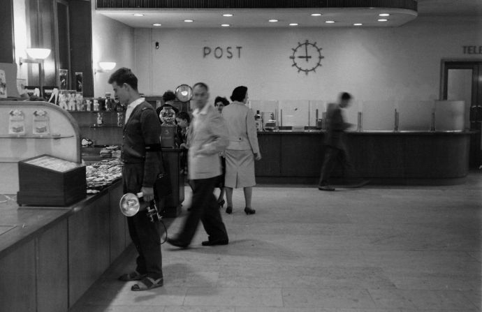 <strong>Tempelhof Airport, August 3, 1960</strong>: Tempelhof Airport was the principal airport that connected West Berlin to West Germany. The airport closed in 2008 and became a refugee center in 2015.