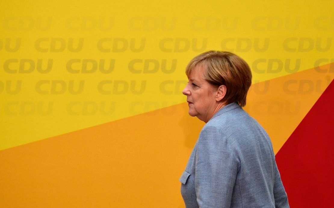 German Chancelor Angela Merkel has eliminated competitors and failed to groom a  successor.