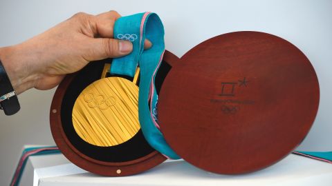 The PyeongChang 2018 Olympic gold medal