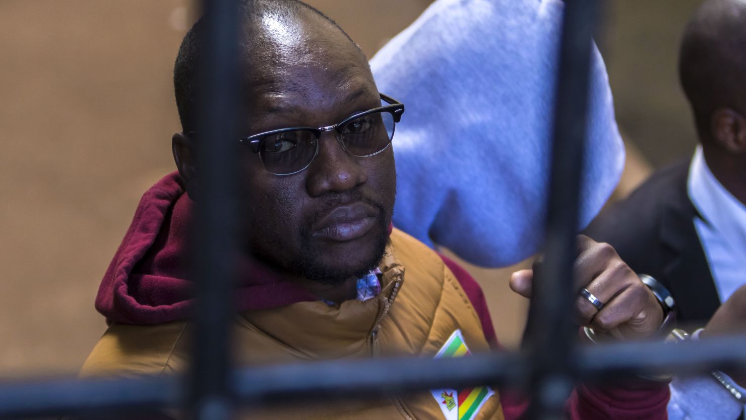 Zimbabwean pastor Evan Mawarire was detained at a Harare court in June but was later freed on bail. 