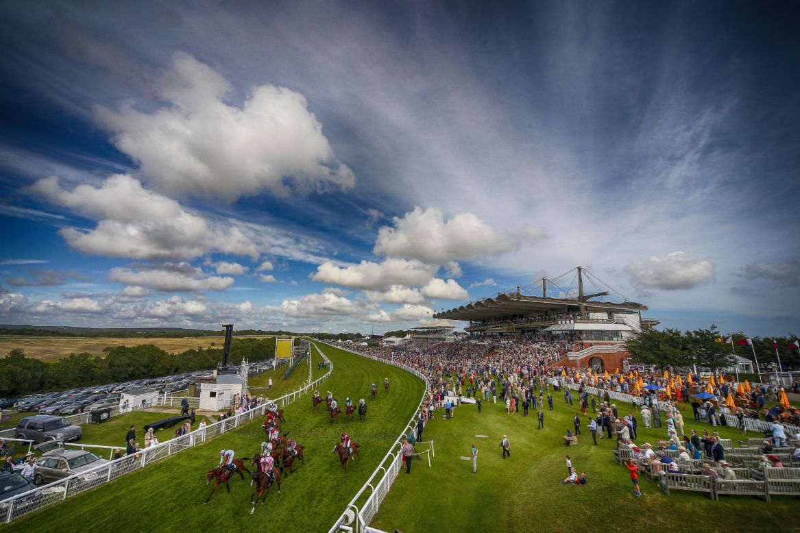 All eyes are on Glorious Goodwood in the first week of August. The spectacular course perched high on the South Downs outside Chichester on England's south coast is another iconic venue.