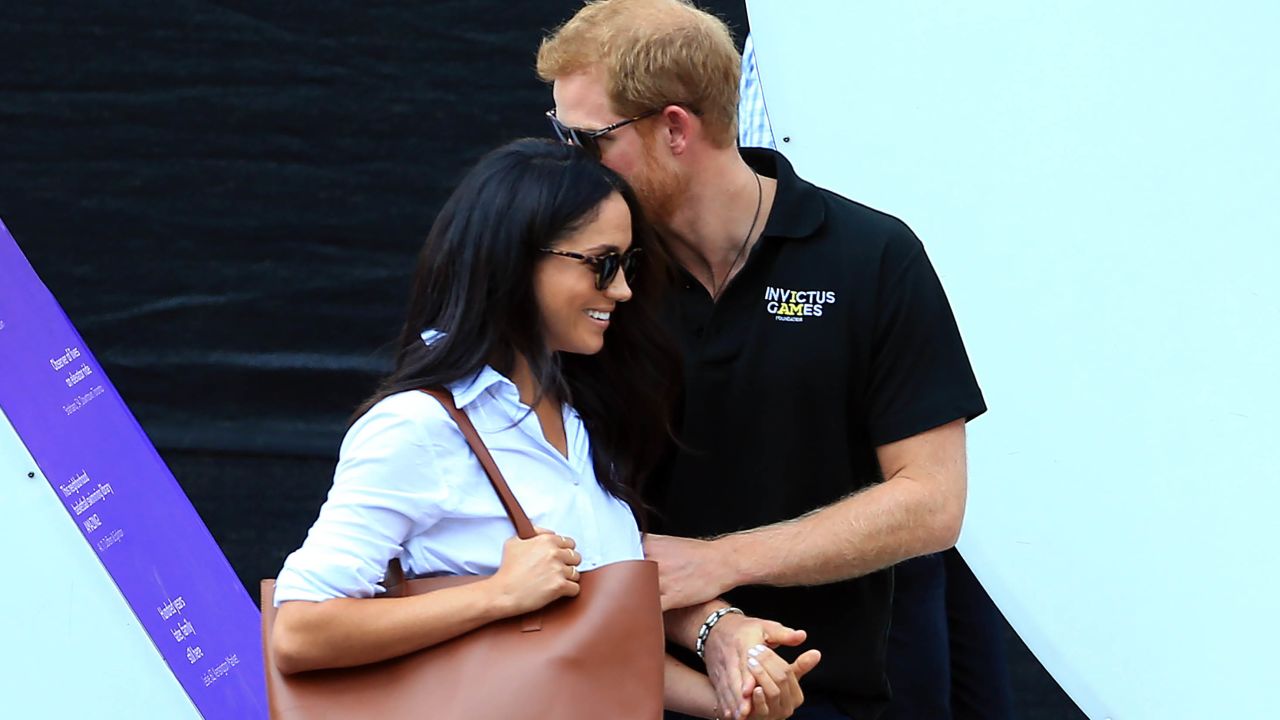 Markle and Prince Harry attend the Invictus Games in Toronto in September. 