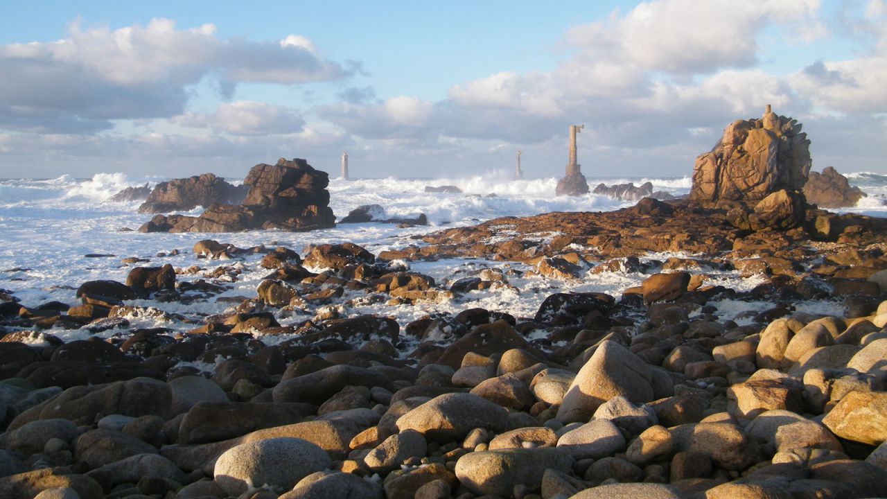 Ushant is home to Pointe de Pern, France's most westerly point.