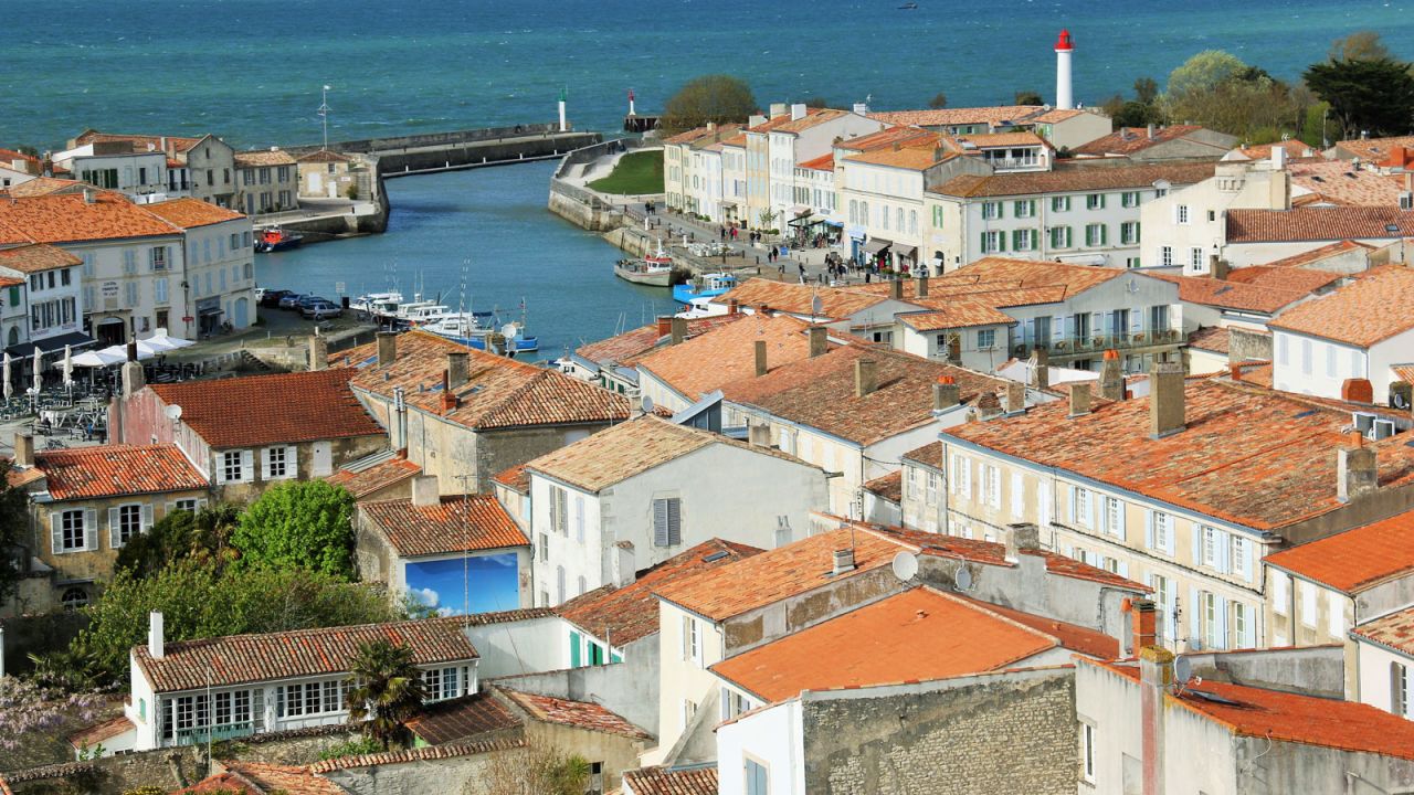 Île de Ré's capital, Saint-Martin-de-Ré, is a UNESCO World Heritage site.