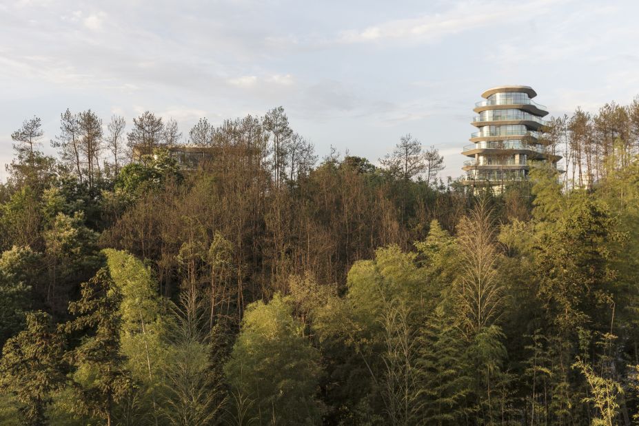 The project is near China's famous Mount Huangshan, which is a UNESCO Heritage site. 