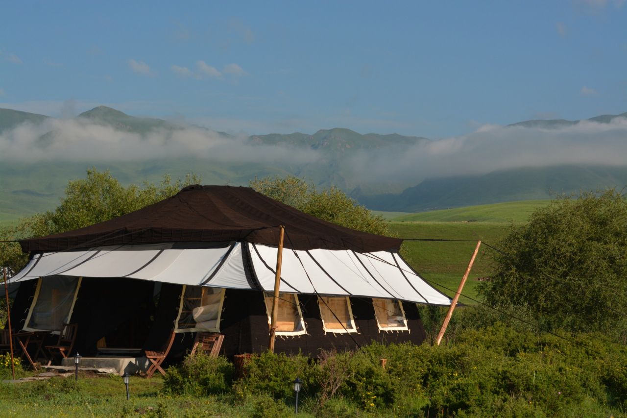 Each of Norden Travel's tents is slightly different.