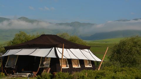 Each of Norden Travel's tents is slightly different.