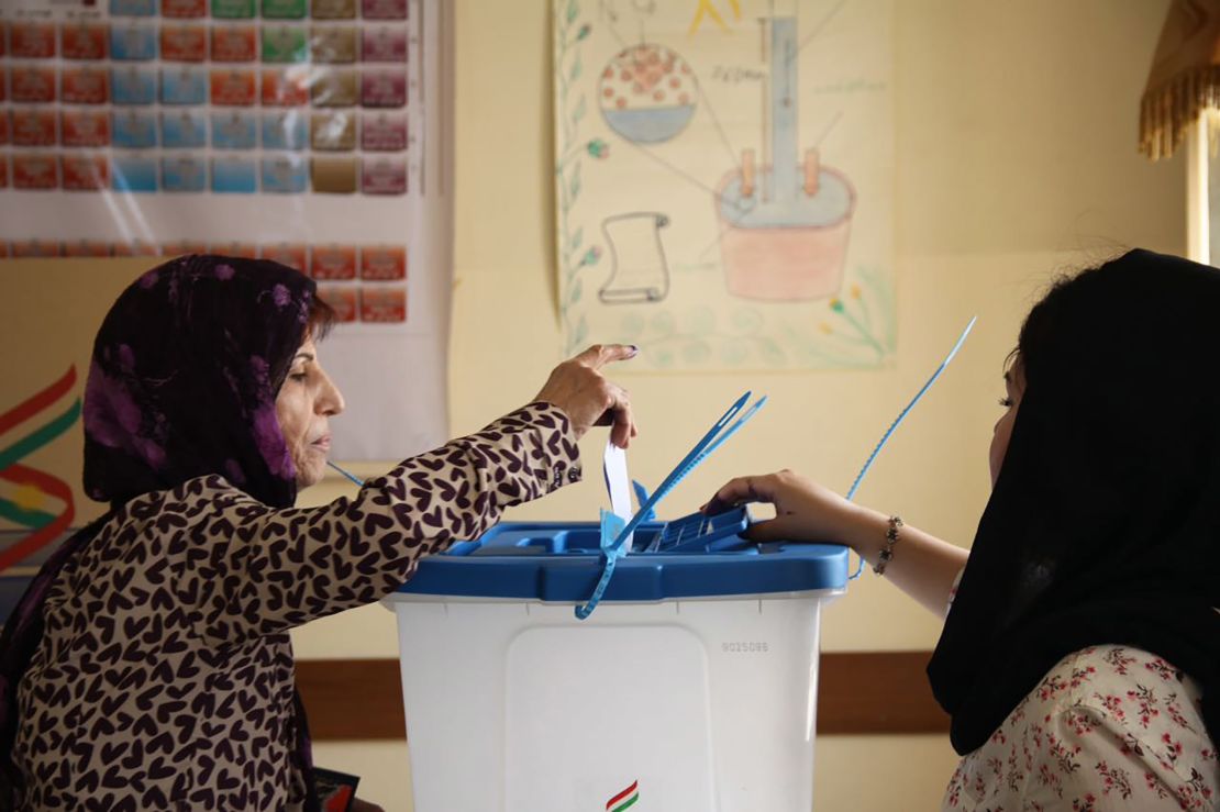 Kurdish voters have their say in a long-awaited referendum on independence from Iraq.