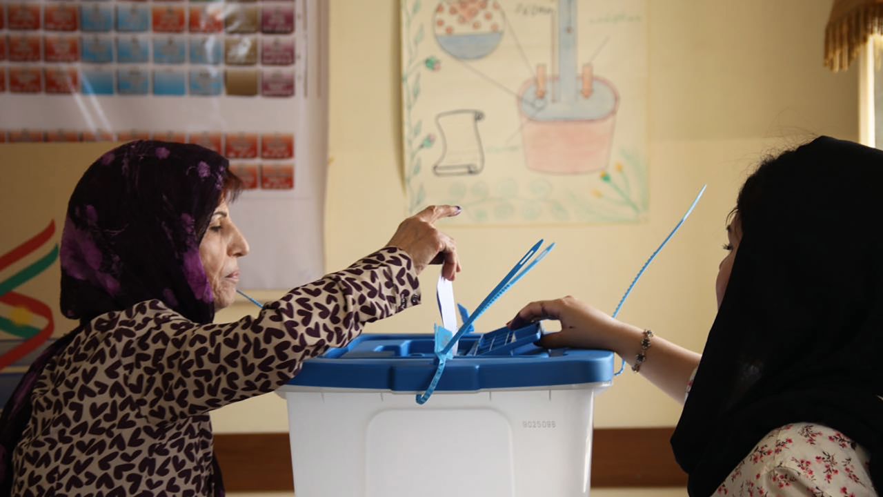 Kurdish voters have their say in a long-awaited referendum on independence from Iraq.