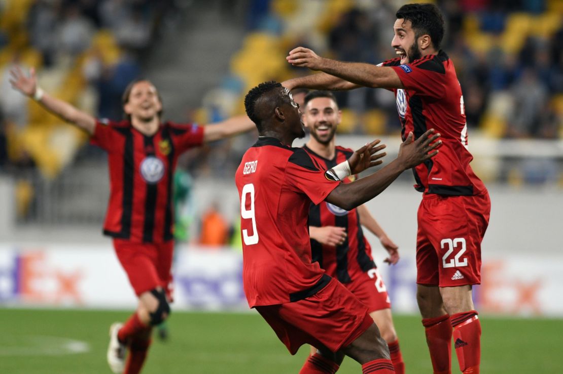 Ostersunds Salisu Abdullahi Gero europa league zorya lugansk