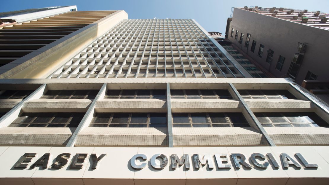 The Easey Commercial Building in Hong Kong.