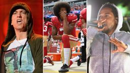 Kendrick Lamar brings his political message to college football