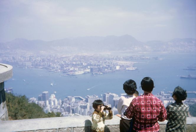 <strong>Grandpa's photos - the Peak, Hong Kong -- 1960s:</strong> Dave Tomkins' grandfather Stephen Clarke traveled the world in the 1960s, photographing sights and scenes from his travels -- including the Peak in Hong Kong, pictured.