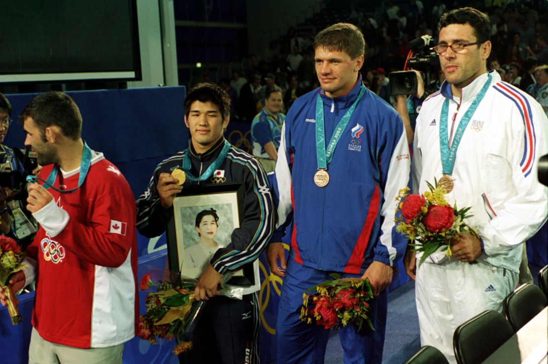 Kosei Inoue lost his mother aged just 21, famously clutching a framed photograph of her as he stood atop the podium at Sydney 2000 a year later.