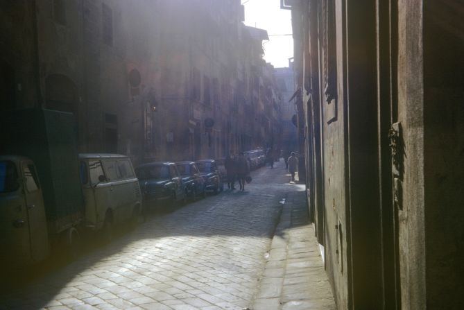 <strong>Grandpa's photos -- Piazza Nicola Demidoff, Florence, Italy -- 1960s:</strong> Tomkins says that when all the photograph locations are identified, it will feel like "there's nothing more to keep talking about."