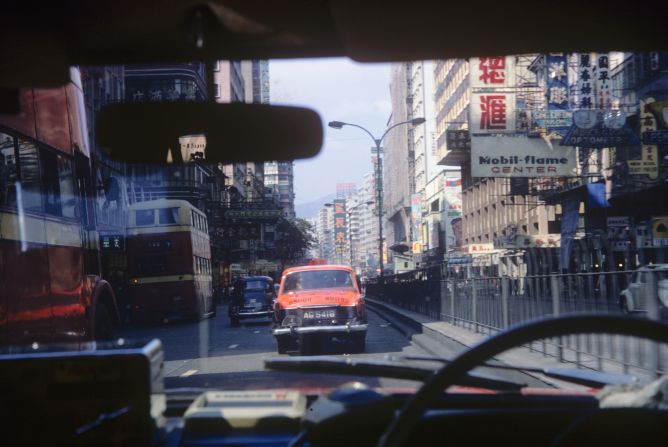<strong>Grandpa's photos -- Nathan Rd, Hong Kong -- 1960s:</strong> Tomkins says people love helping him solve the mystery behind the photographs. "They really enjoy being the person who can know a place or can point out a place and I think that really drives people."