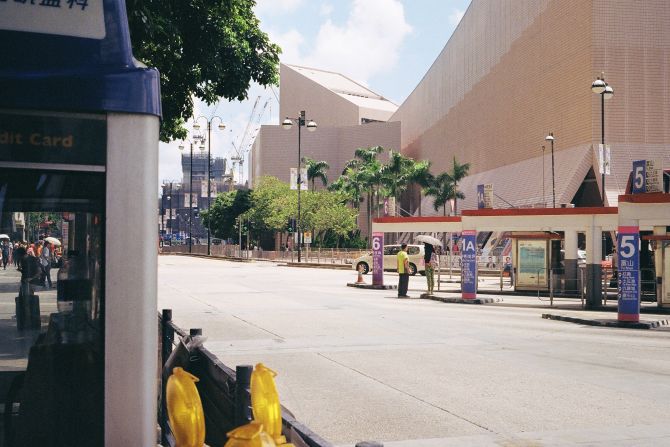 <strong>Grandpas photos -- Kowloon bus station, Hong Kong -- present day: </strong>He scanned in 50 of the slides and asked people to help track down the location.