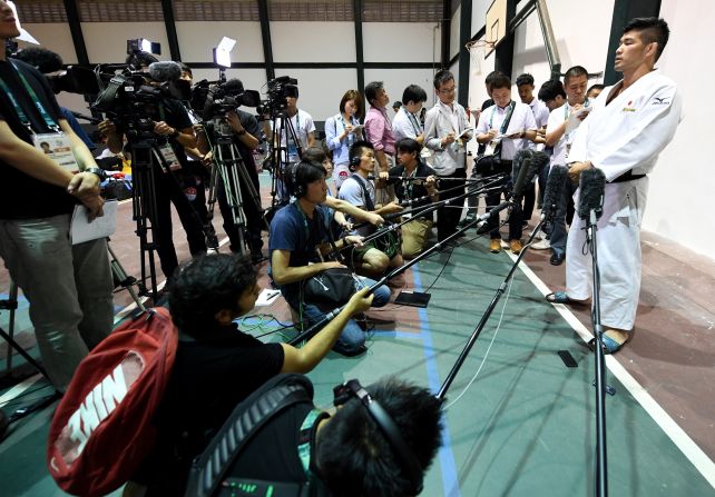 Inoue coached Japan at the 2016 Olympics in Rio, where his team came away with 12 medals -- including three gold. 