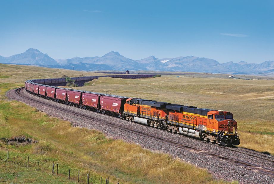 <strong>BNSF ES44DC7419, Browning, Montana</strong>: Lewis has been photographing America's trains for the past 17 years. "A family holiday to Colorado in 2000 was the first time I visited the USA and saw my first American train in Denver," he says.