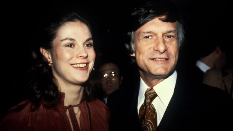 Hefner and his daughter Christie seen in New York in 1982. Hefner is survived by four children. 