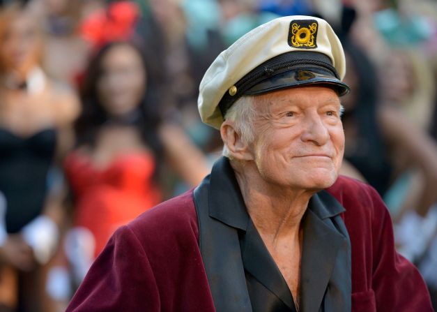 Playboy founder Hugh Hefner died on September 27, 2017. He was 91. 