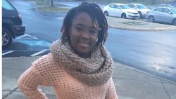 19 year old Ashanti Billie has been missing since September 18th.  According to the FBI in Norfolk, Virginia, she was last seen entering the Joint Expeditionary Base at Little Creek around 5am to report for work. She worked at a sandwich shop on base. The FBI says she never reported for work, and never reported to her college classes that day.  Her car, a 2014 Mini Cooper with Maryland tags, was detected on video camera leaving the base around 5:30a that morning, but the FBI says it cannot confirm that she was driving the vehicle at the time.  Billieís cell phone was recovered from a dumpster the day of her disappearance. Her vehicle was found a few days later in a residential neighborhood about 6 miles from the base.