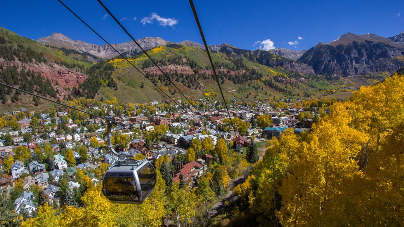 <strong>Lumière Hotel, Colorado: </strong>This boutique hotel is on the slopes of Telluride Ski Resort, which means it's close to fall hiking trails.
