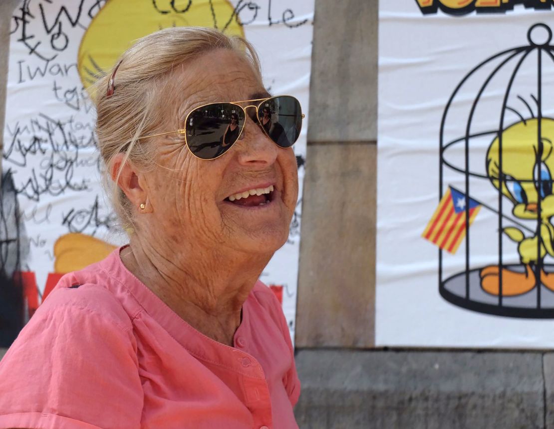 Isabel Martinez says she now feels only Catalan, rather than Catalan and Spanish.