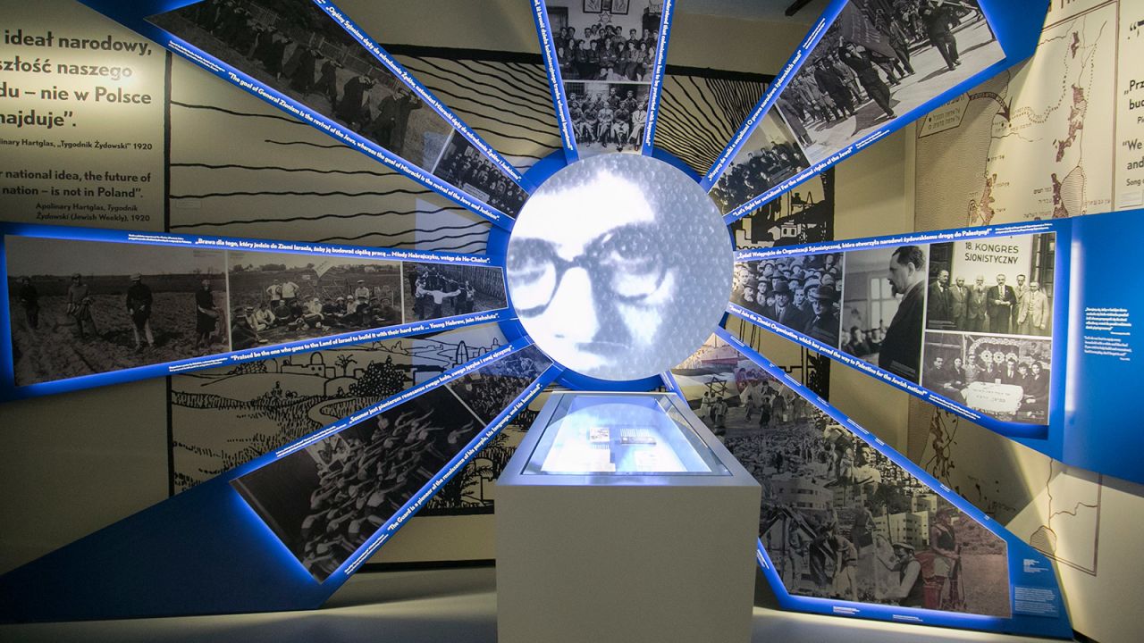 The Museum of the History of Polish Jews in Warsaw.