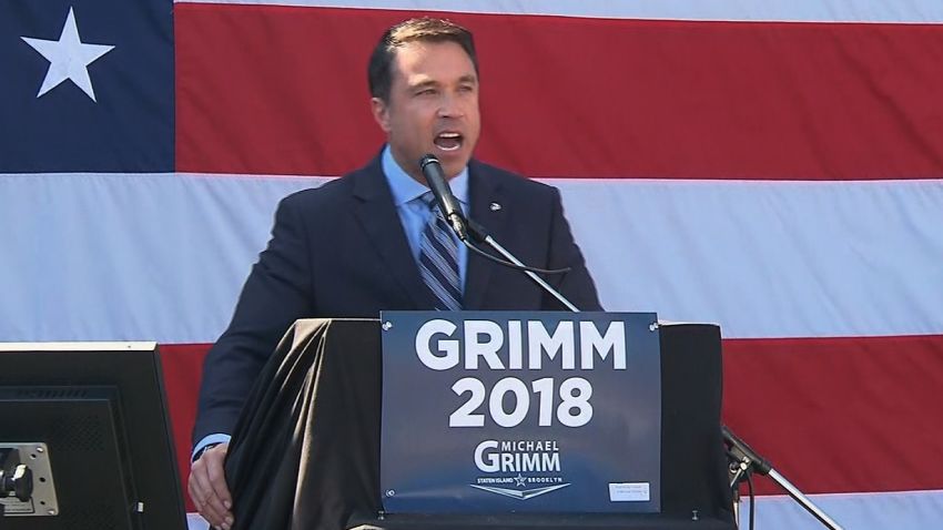 michael grim rally announces candidacy