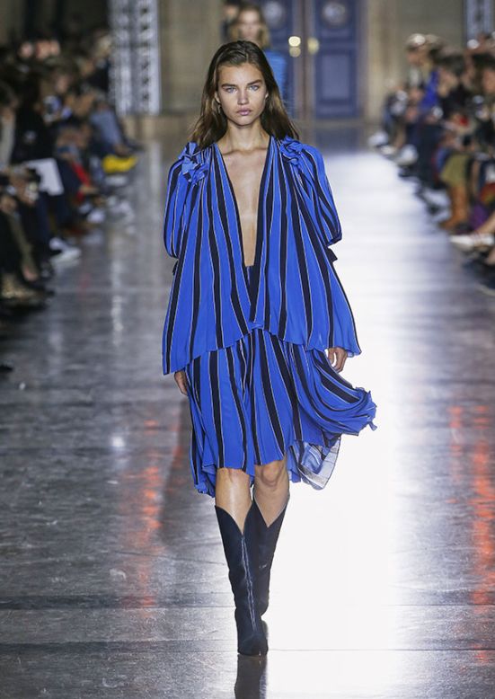 This week Clare Waight Keller (previously Chloe) presented her debut collection for Givenchy.