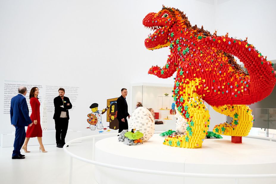 <strong>Colorful fun</strong>: Now the dream has become a reality. The LEGO house is home to two exhibition areas and four play areas -- each zone is based on four different colors. It's an interactive, fun space.