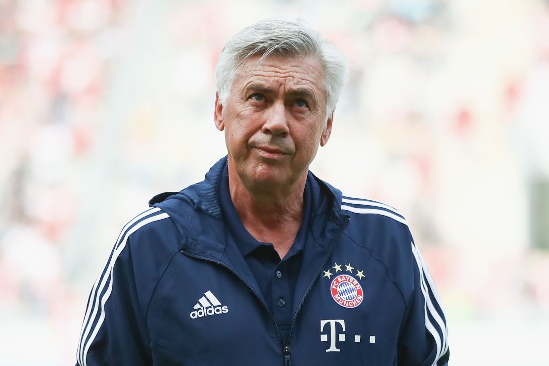 Carlo Ancelotti was sacked by Bayern Munich after a poor start to the season.