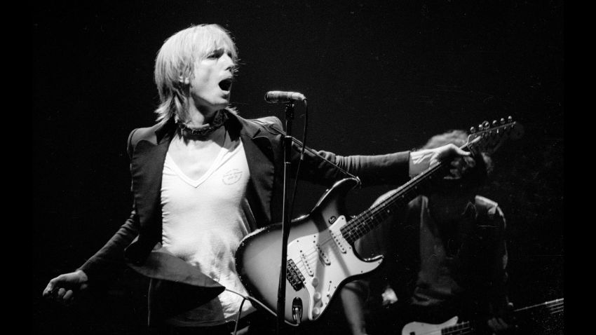 NEW YORK - NOVEMBER 11: Tom Petty and the Heartbreakers perform live at The Palladium in New York on November 11 1979 (Photo by Richard E. Aaron/Redferns)