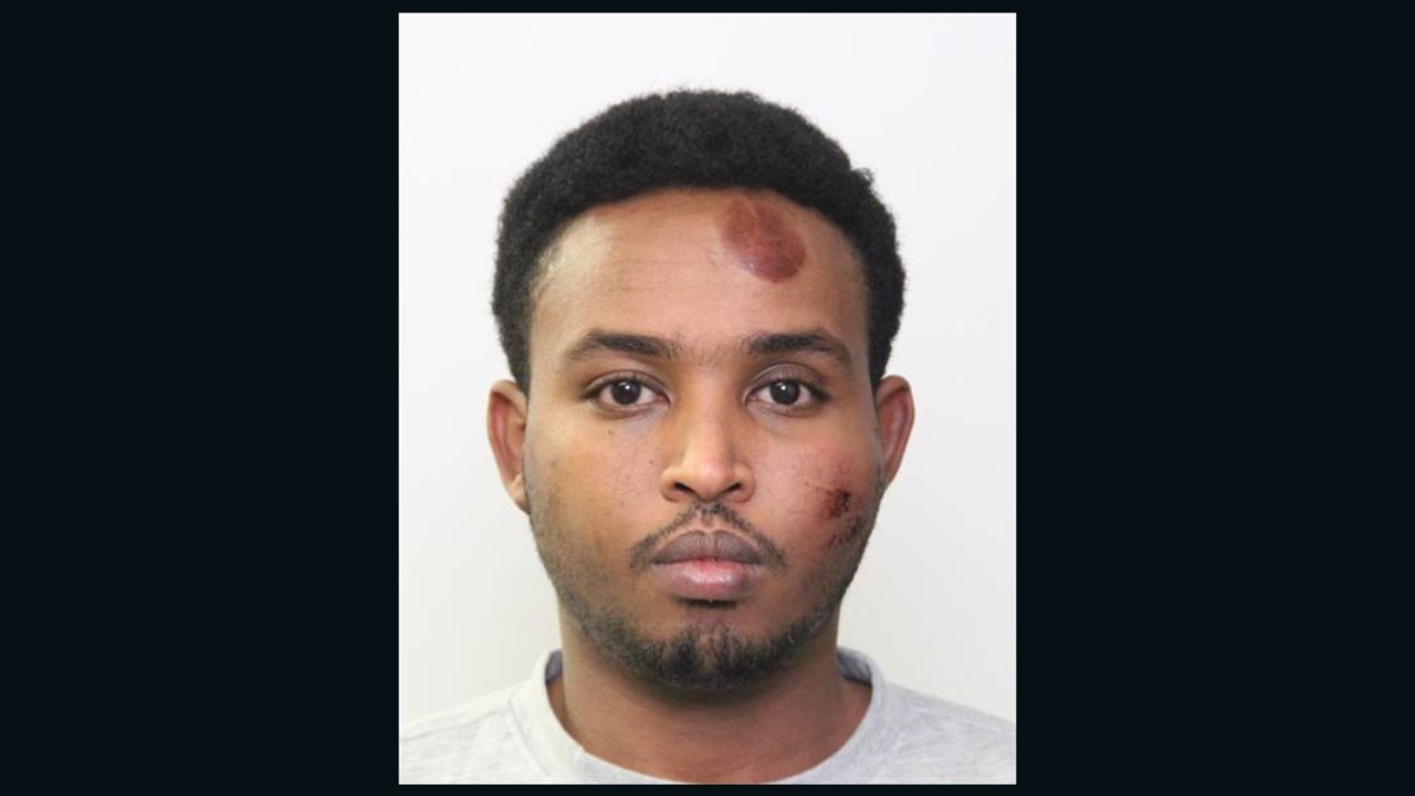 Abdulahi Hasan Sharif, 30, has been charged with attempted murder in two attacks.