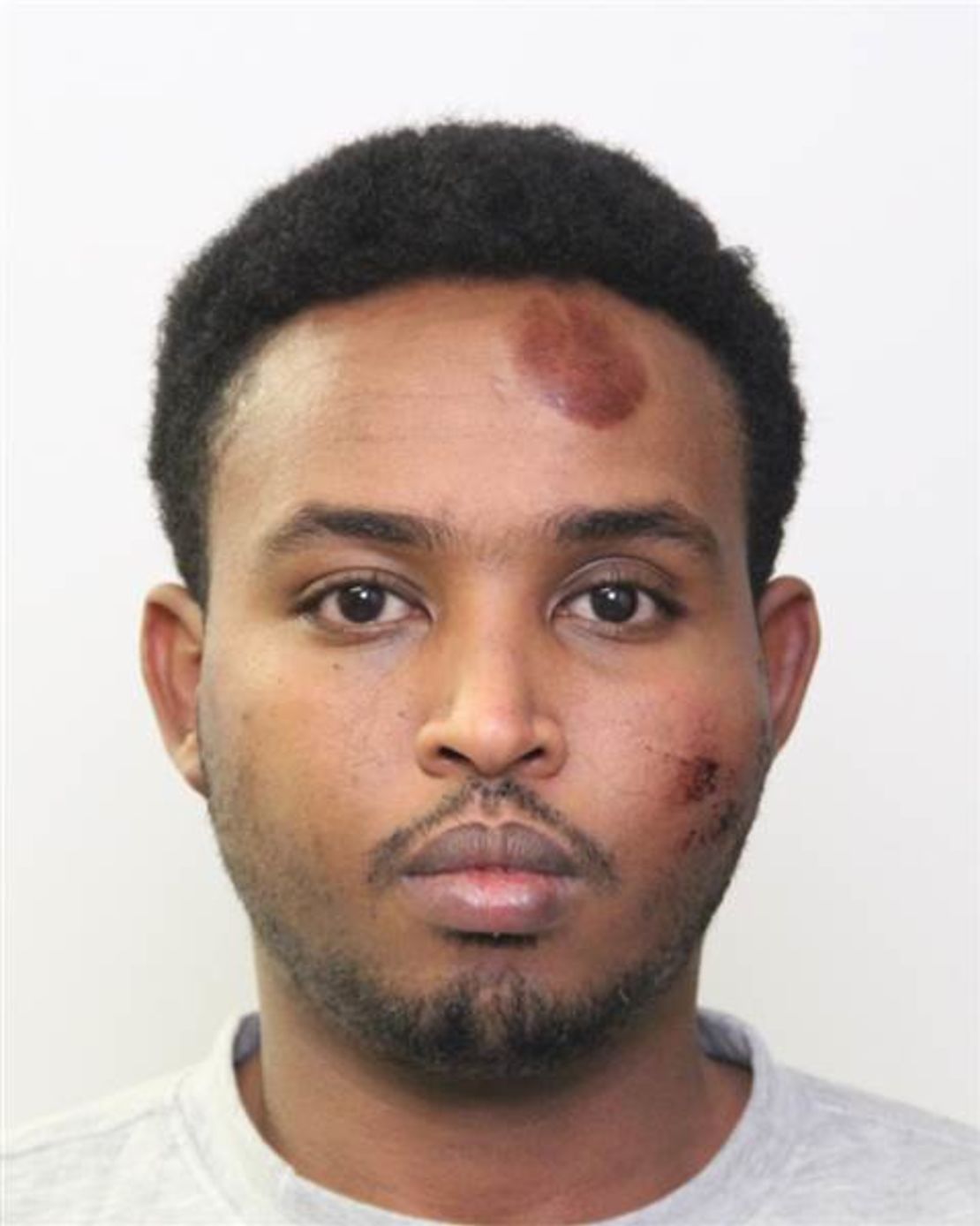 Abdulahi Hasan Sharif, 30, has been charged with attempted murder in two attacks.