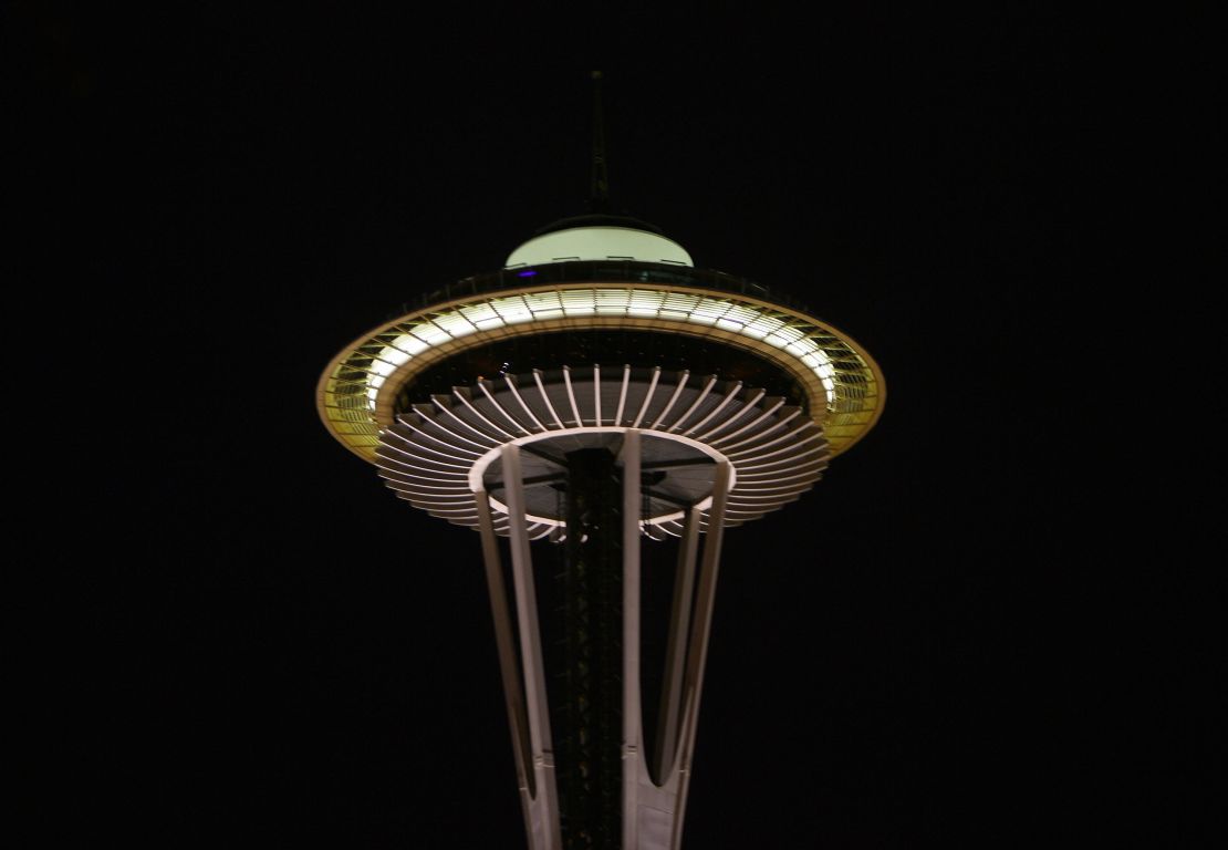 Seattle's iconic Space Needle is just 184 meters - more than 40 meters short of "The Link."
