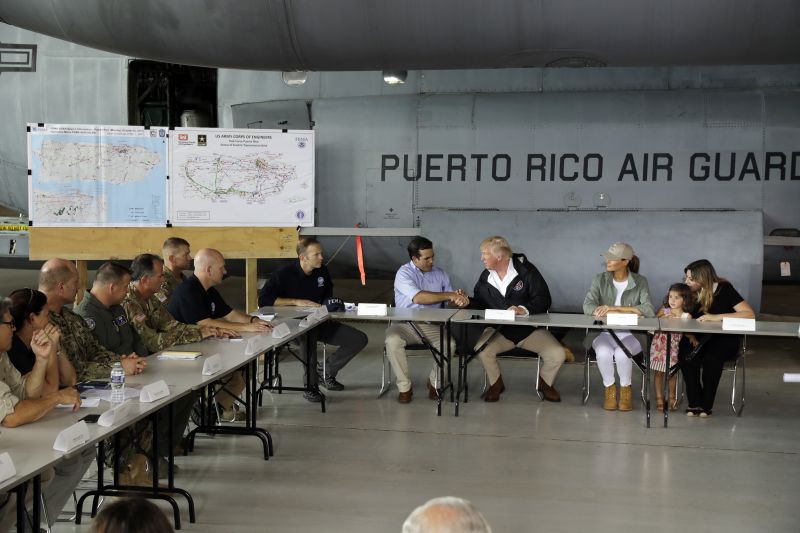 Trump Contrasts Puerto Rico Death Toll To ‘a Real Catastrophe Like ...