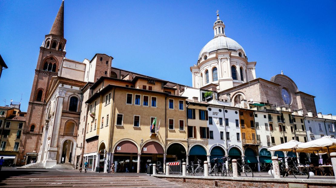 Renaissance city Mantova became a UNESCO World Heritage site in 2008.