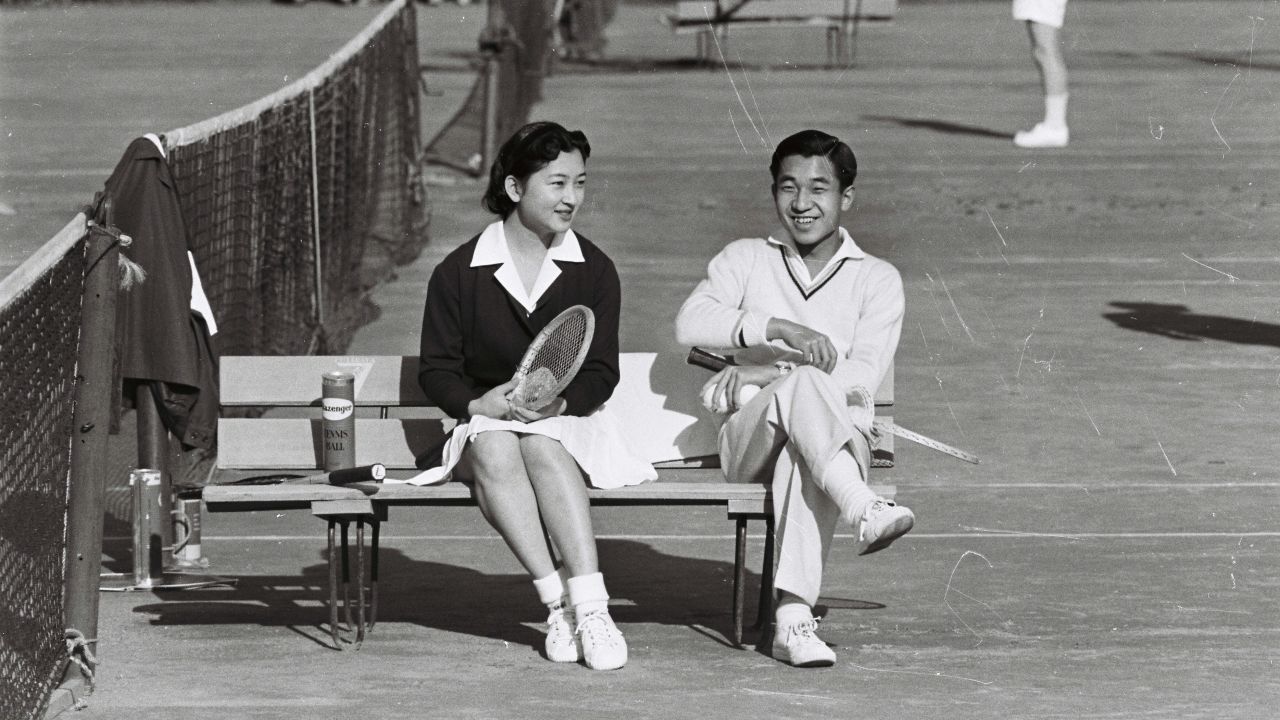 Akihito met his future wife, Michiko Shoda, at a tennis tournament. He was the first Japanese Emperor to marry someone outside of the aristocracy.