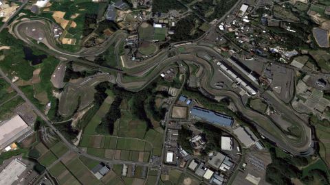 Suzuka is the only figure-of-eight track on the F1 calendar