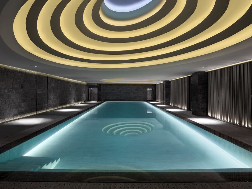 <strong>Temple House, Chengdu, China: </strong>Eye-catching skylights define the indoor Temple House pool.