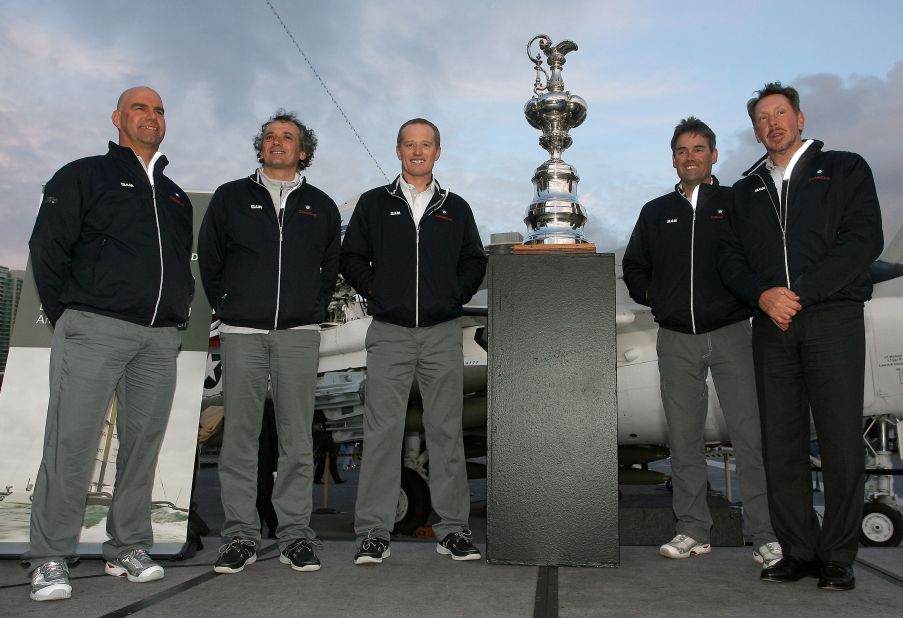 But it was sailing where he made his name, becoming the then-youngest skipper to win the America's Cup, with the BMW Oracle team in 2010.
