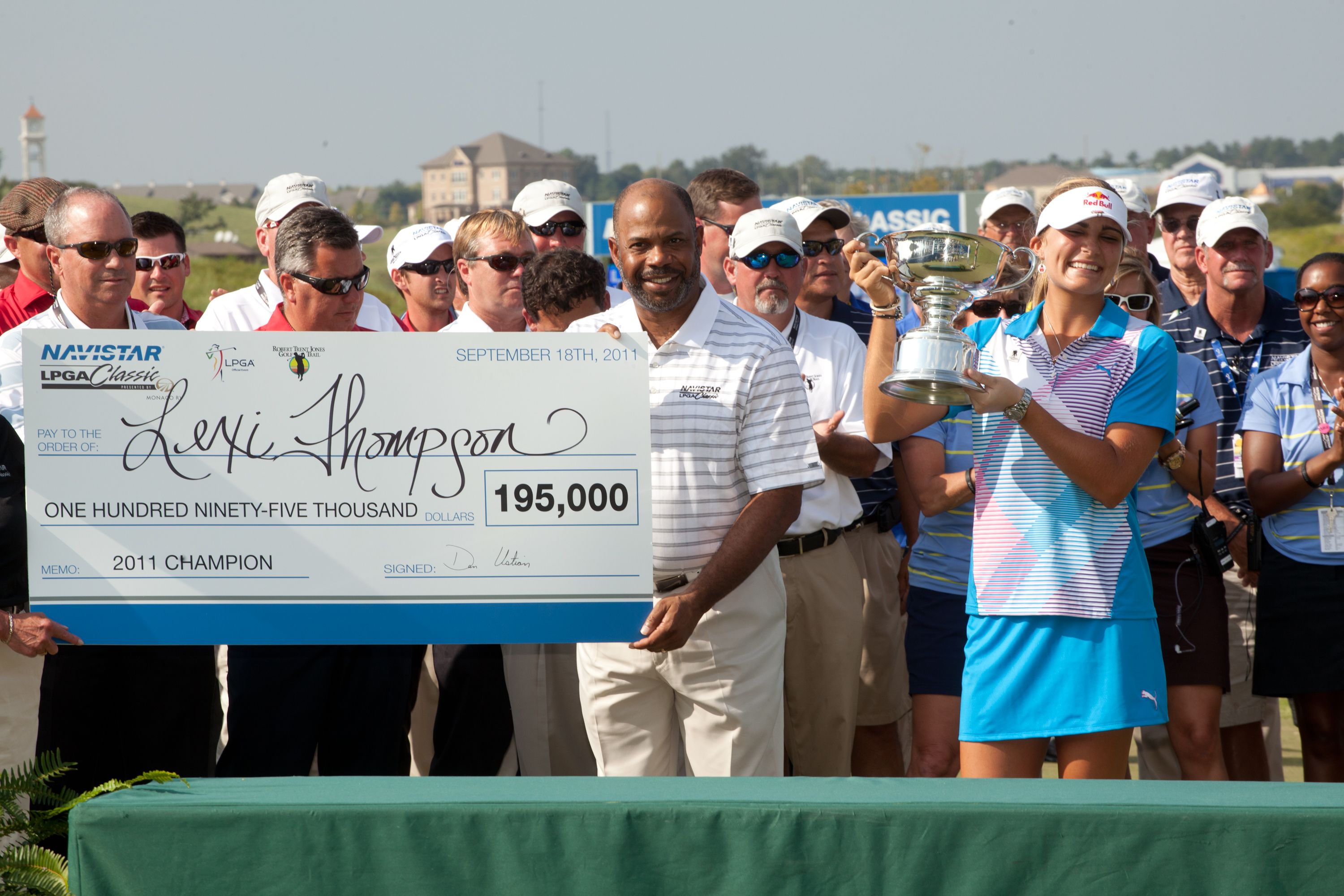 Thompson claimed her first ever LPGA Tour victory at the 2011 Navistar Classic. At the age of just 16, she became the youngest ever winner on the LPGA Tour. However, Lydia Ko would surpass her record 11 months later.