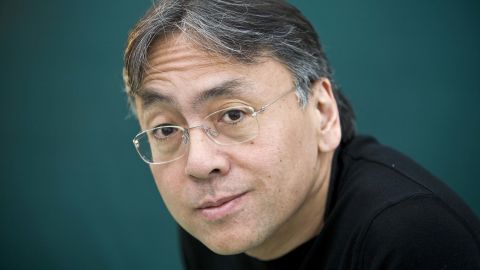 Ishiguro poses for a portrait at The Hay Festival in Wales in May 2010.