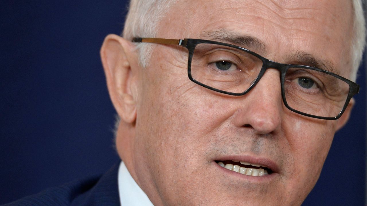 Australia's Prime Minister Malcolm Turnbull, pictured in London in July 2017.